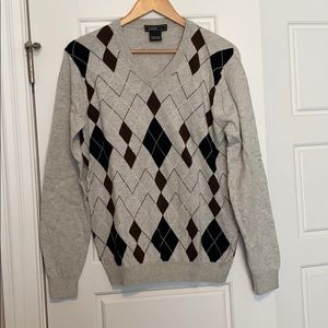 Lacoste Men’s Argyle Sweater SZ 3